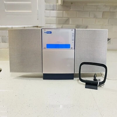 Sony CMT-LS1 Estantería Compacta Audiophile 5 Cambiador de CD AM FM Sistema Estéreo Funciona Foto 1 de 4