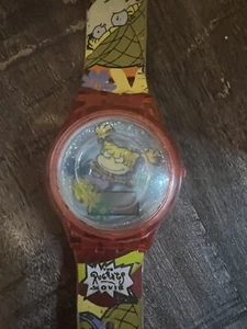 Vintage Rugrats Viacom Uhr benötigt Akku 1990er - Bild 1 von 2