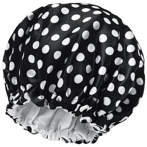 Satin Sleep Cap for Women - Slouchy Beanie for Curly & Natural Hair - Picture 1 of 13