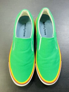 SeaVees Hawthorne Slip-On Pride Poplin Twill - 11.5 US - Picture 1 of 8