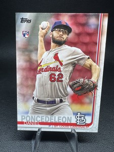 2019 Topps RC #140 Daniel Poncedeleon Rookie St. Louis Cardinals