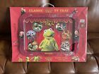 Muppet Show 25 Years Classic Full Size 22" Metal TV Tray w/ Legs Kermit the Frog