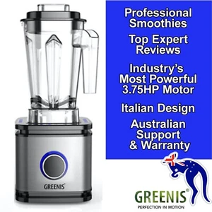 2L Commercial Blender Mixer 3.75HP Smoothie Food Processor Mixer Juicer IceCrush - Picture 1 of 16