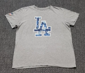 Camiseta GRANDE de los Dodgers de Los Ángeles Edición Militar Digital Camuflaje Logo - Imagen 1 de 19