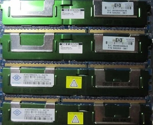 32Gb PC3-10600R HP RAM 4 x 8Gb module - Picture 1 of 1