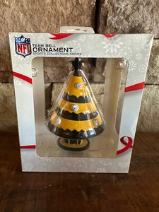 NFL Pittsburgh Steelers Equipo Campana Adorno de Navidad NUEVO - Imagen 1 de 5