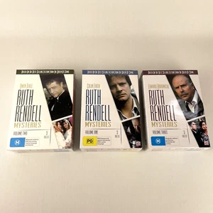 Ruth Rendell Mysteries Volume 1 2 3 DVD Disc Series Lot Bundle - Picture 1 of 9