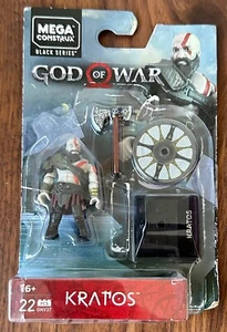 Mega Construx Kratos Figure 2019 Black Series GNV37 New C3 - Picture 1 of 2