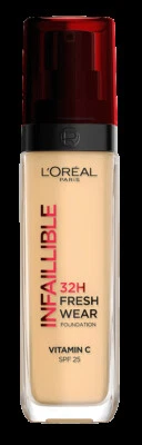L'Oreal Infallible 32HR Freshwear Foundation SPF25 - 120 Warm Undertone - Image 1 of 4
