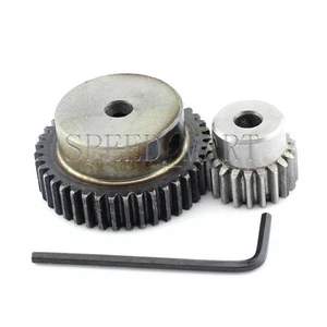 1M40T-20T Módulo 1 Motor Metal Engranaje Juego de Ruedas Kit Relación 2:1 Distancia entre ejes 30 mm - Imagen 1 de 4