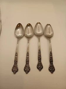 Vintage 4 Versailles by MSI Stainless Steel Soup Spoons Japan - Picture 1 of 6