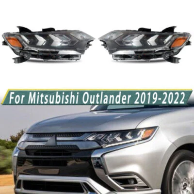 LED Headlights Headlamps Left Right For 2019-2022 Mitsubishi Outlander US Type Foto 1 de 4
