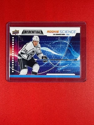 2019-20 Upper Deck Credentials Rookie Science Carl Grundstrom #RS-16 (RC) - Image 1 of 2