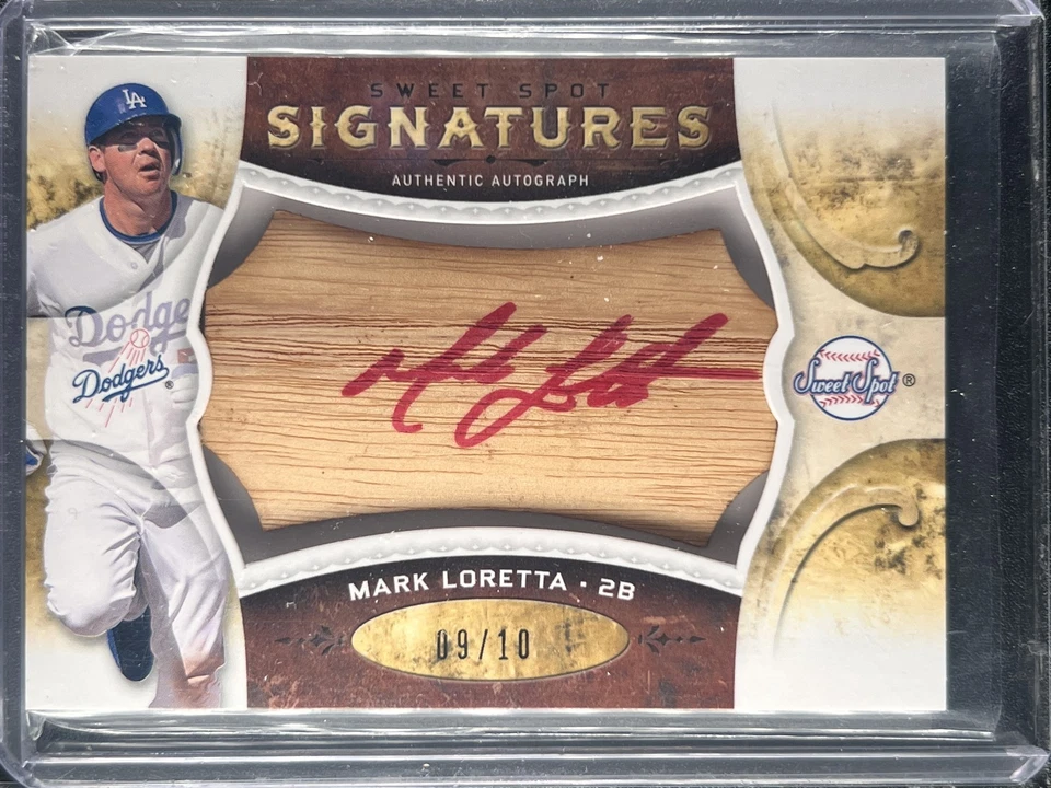 Лоретта, Марк - 2009 Sweet Spot ствол - автограф-ОБЗОР ДЛЯ СОСТОЯНИЯ-9/10 - Изображение 1 из 1