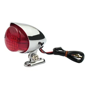 Luz trasera y freno personalizada 'Colorado' montaje ajustable - cromada - Imagen 1 de 7