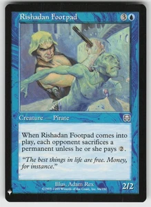 Rishadan Footpad U The List Reimpresiones 94 Magic The Gathering - Imagen 1 de 2