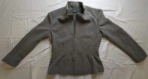 Blazer donna vintage GIORGIO ARMANI, grigio taglia 38 Made in Italy piccolo difetto - Foto 1 di 10