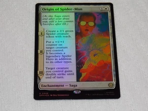 MTG FOIL Origin of Spider-Man x1 Rare Spider-Man NM Low S&H - Bild 1 von 1