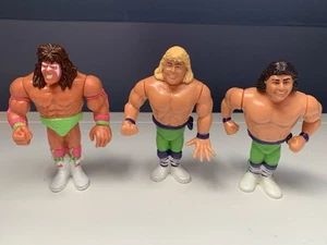 Vintage 1991 Titan Sports WWF Wrestling ACTION FIGURES Ultimate Warrior, Rockers - Picture 1 of 5