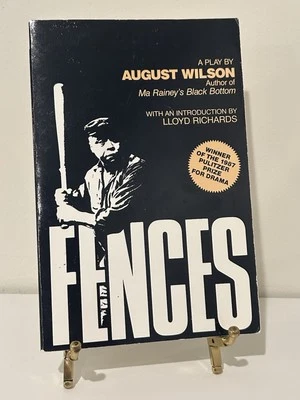 AUGUST WILSON / FENCES PLAY / 1ST EDITION 39TH PRINT PLUME PB / JAMES EARL JONES - Imagem 1 de 4