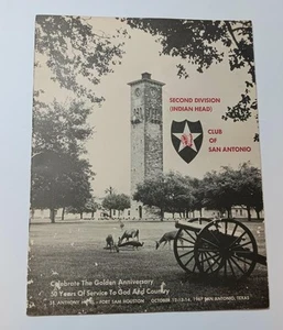 Second Division Indian Head Club San Antonio TX 50th Anniversary Program 1967 - Picture 1 of 1