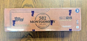 2025 Topps 582 Montgomery Club Complete Set! New, Factory-Sealed, In Hand Now! - Picture 1 of 6