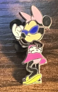 Minnie Mouse Disney Pin Beach Swimming Sunglasses WDW Trading Pin 2013 - Picture 1 of 6