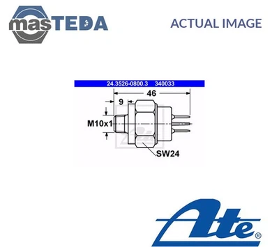 243526-08003 BRAKE LIGHT SWITCH STOP ATE NEW OE REPLACEMENT - Image 1 of 4