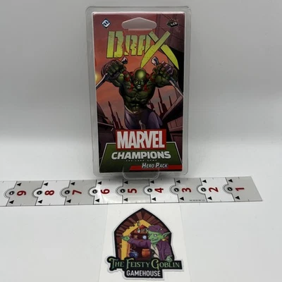 Drax Arthur Douglas FFG Marvel LCG Hero Pack Fantasy Flight Card Games New - Image 1 of 4