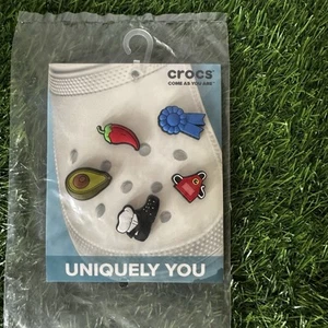 Paquete de 5 dijes para zapatos de chef Jibbitz Crocs - Imagen 1 de 2