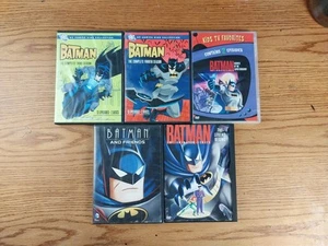 Animated Lot Of 5 Batman Cartoon Lot DVD - Picture 1 of 6
