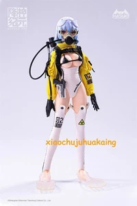 Figura de acción modelo HASUKI SE002 SEANCE ERA serie NO.2 Craken Female Diver 1/12 - Imagen 1 de 16