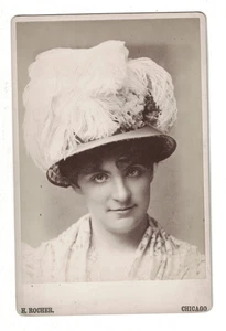 Antikes Kabinettfoto ADA REHAN Portrait irische Schauspielerin Bühne Theater - Bild 1 von 2