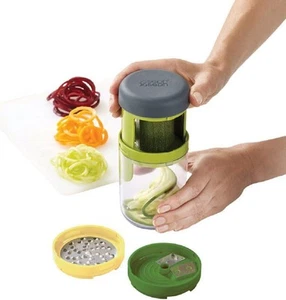 Joseph Joseph Spiro Hand Held Vegetable Slicer Spiralizer-Green- used very good - Picture 1 of 1