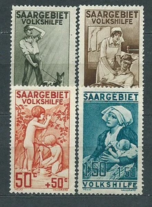 Sarre - Posta Yvert 103/106 (*) Mng - Picture 1 of 1