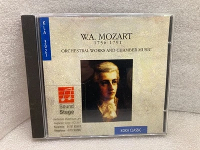 W.A. MOZART Orchestral Works and Chamber Music (1997) KOKA CLASSIC - LIKE NEW - Image 1 of 4