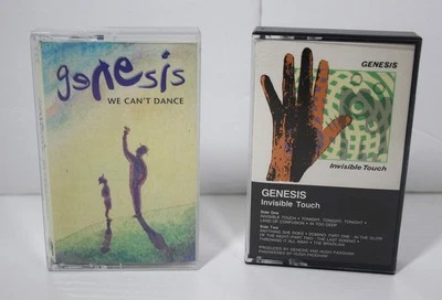 Genesis Invisible Touch We Can't Dance Set of Two Great Condition - Image 1 of 4