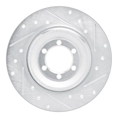 For Alfa Romeo Alfetta 77 Brake Rotor eLINE Drilled & Slotted 1-Piece Rear Foto 1 de 3