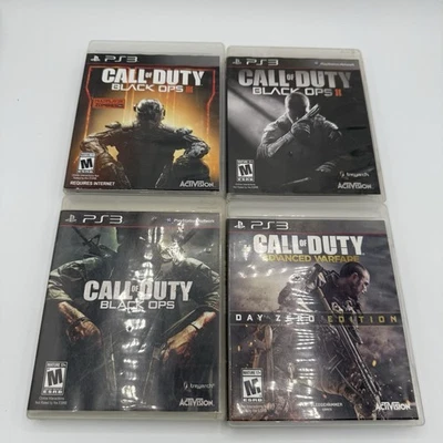 Call Of Duty Black Ops 1 2 3 & AW COD BO1, BO2, BO3 Series PlayStation 3 PS3 CIB - Image 1 of 4