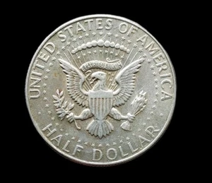 US, Half Dollaro, Kennedy 1968, Argento - Foto 1 di 2