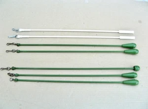 Curtain closers draw rods pullers NO HANDS NEEDED 18 inches long. Choose a set - Picture 1 of 4