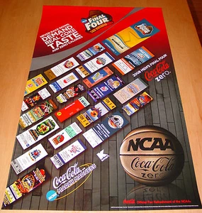 March Madness NCAA 2008 Men's Final Four Basketball Poster San Antonio - Picture 1 of 2