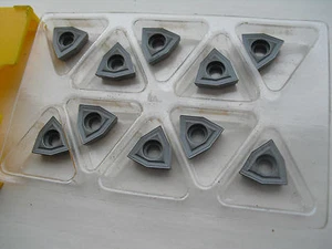 10 Kennametal carbide U-drill tips K01381204 K68 ( K 01381204 - Picture 1 of 2