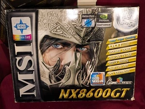 MSI Nvidia NX8600GT Graphics Card BOXED 256Mb - Picture 1 of 10