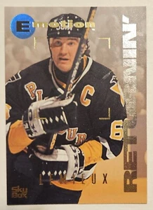 1995-96 Mario Lemieux Penguins #138 Skybox Emotion RETURNIN' Hockey Card NM! - Picture 1 of 2