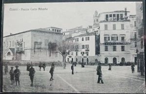 1915 - Ozieri -piazza Carlo Alberto - Foto 1 di 1