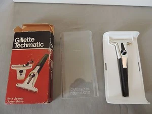 Gillette Techmatic for a Cleaner Closer Shave. New with Case - Picture 1 of 6