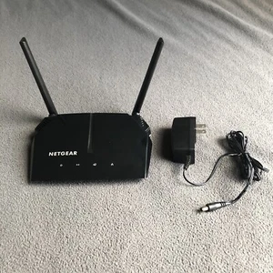 NETGEAR AC1000 R6080 Dual Band 300+700Mbps WiFi Router Fast Ethernet - TESTED - Picture 1 of 8