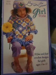 GIRL TALK Crochet By Lily Sugar & Cream 10 Fun and Fast designs for Girls - Picture 1 of 7