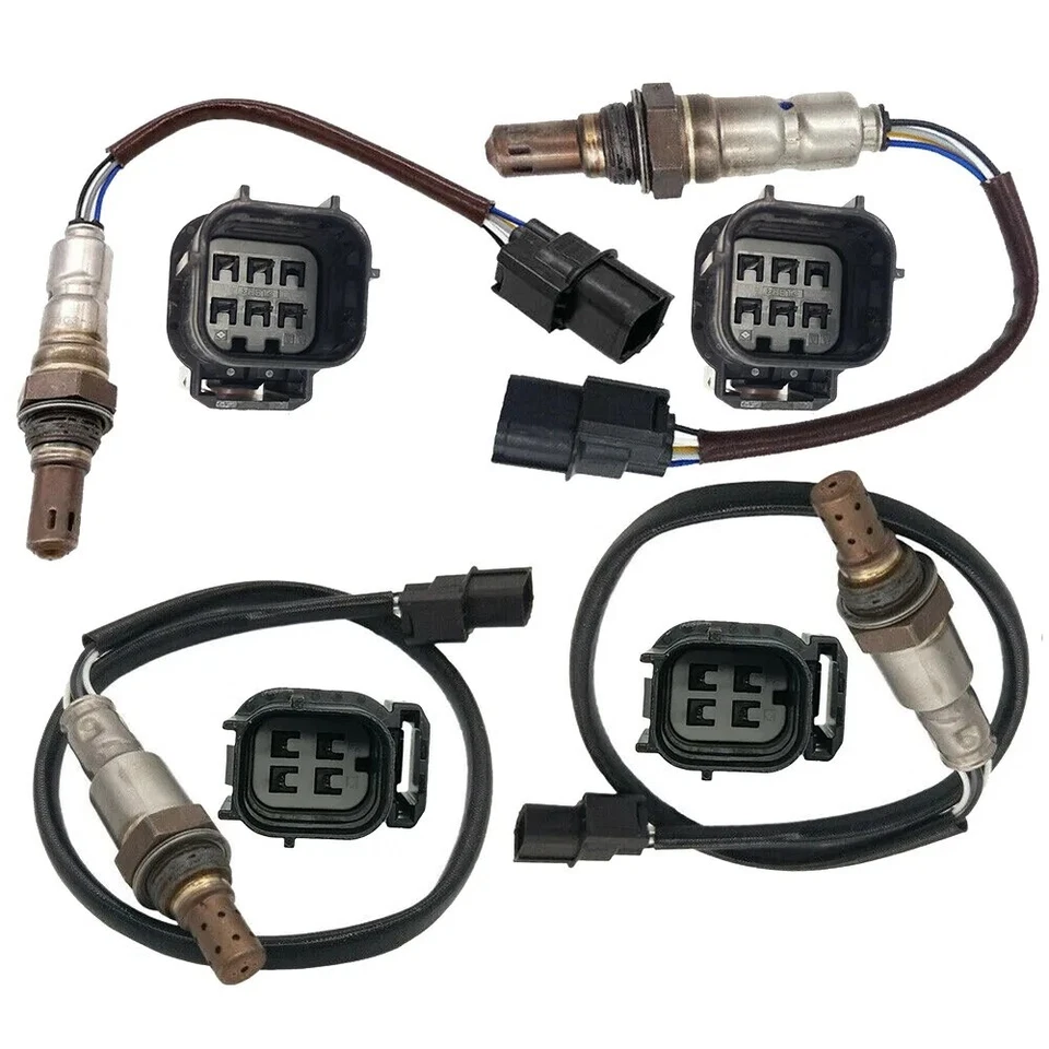 Sensor de oxígeno O2 4 piezas para Honda Odyssey Accord V6 2011-2013 3,5 L aguas arriba + abajo Foto 1 de 4